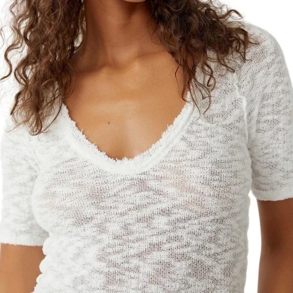 We The Free Tops - FREE PEOPLE- FRANCIS TEE size Medium